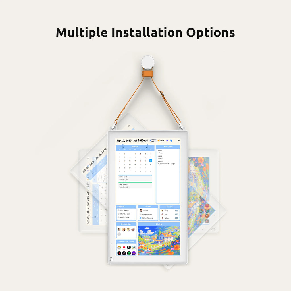 Smart Digital Family Calendar
